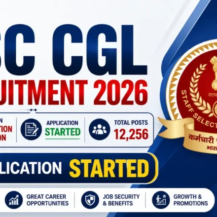 SSC CGL Recruitment 2026