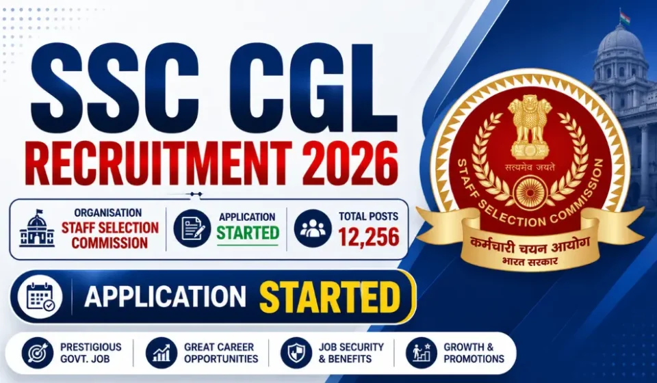 SSC CGL Recruitment 2026
